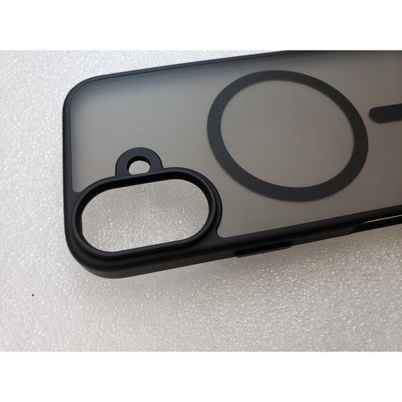 Supfine Phone Case for iPhone 16. Regular Version. Black. Shockproof Magnetic. - Picture 5 of 14